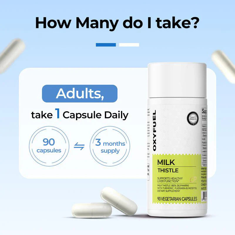 Oxyenergy™ Milk Thistle Capsules