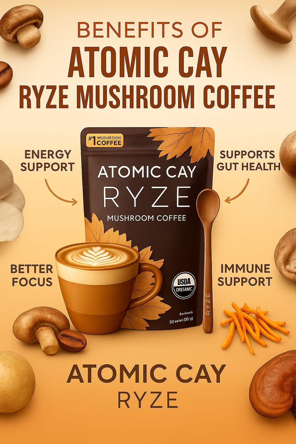 Atomic Cay™ Mushroom Coffee