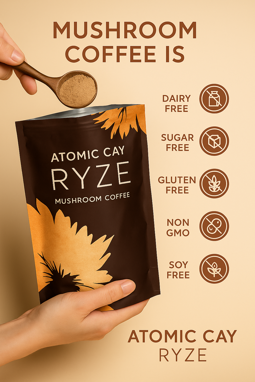 Atomic Cay™ Mushroom Coffee