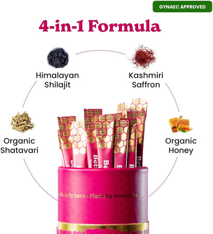 🍓 She-Lajit™ Honey Sticks – Balance & Energize Naturally