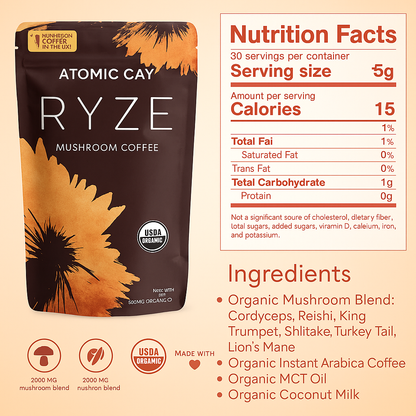 Atomic Cay™ Mushroom Coffee