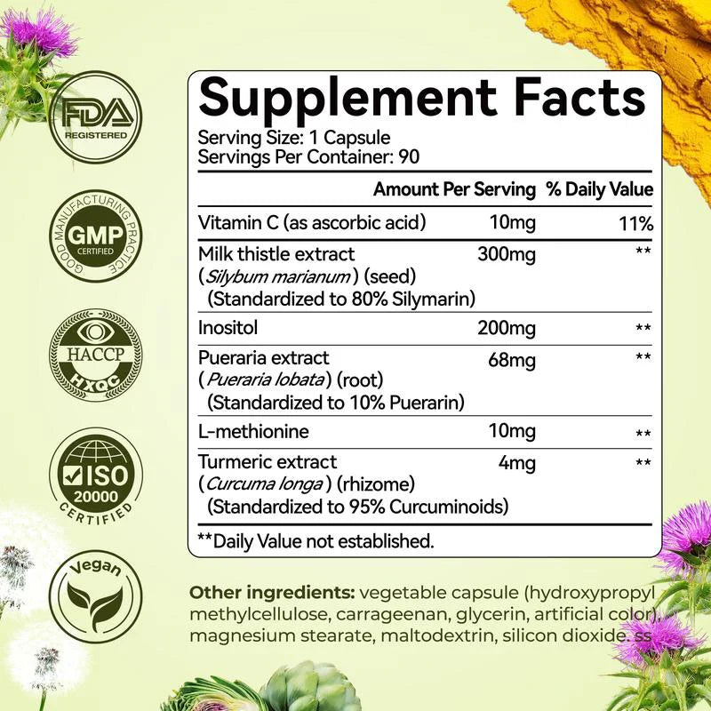 Oxyenergy™ Milk Thistle Capsules